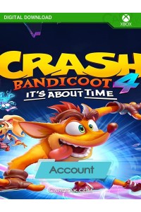 اکانت بازی Crash Bandicoot 4 It's About Time ظرفیت سوییچ ایکس باکس