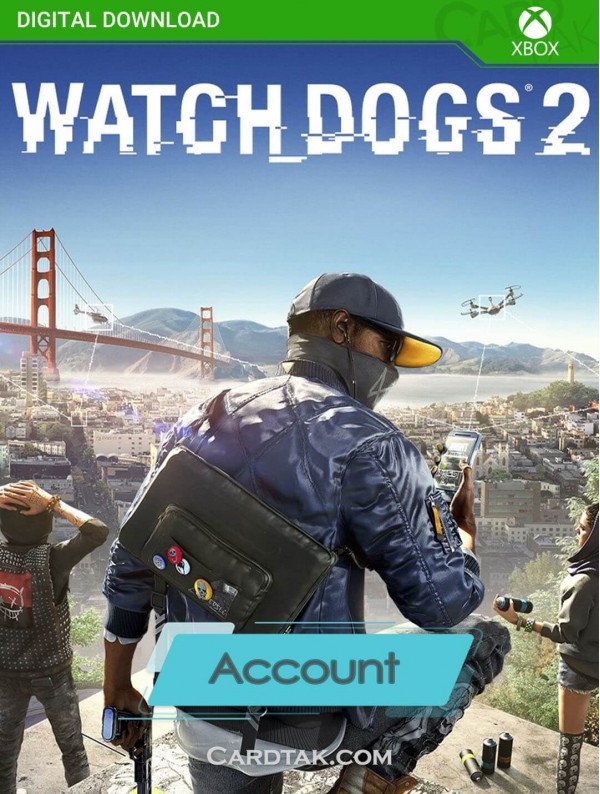 اکانت بازی Watch Dogs 2 XBOX One (هوم/عادی/آفلاین)