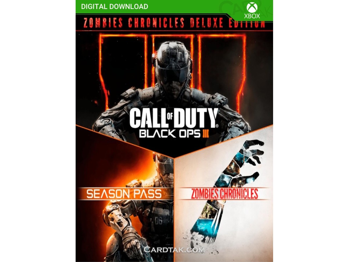 اکانت بازی Call of Duty Black Ops 3 ظرفیت هوم ایکس باکس + DLC