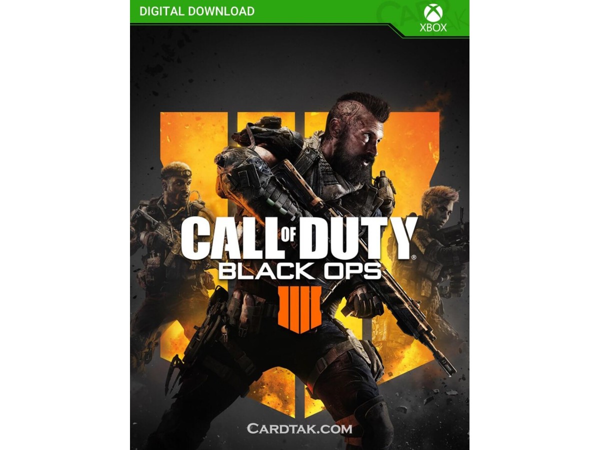 دیجیتال کد بازی Call of Duty Black Ops 4 ایکس باکس