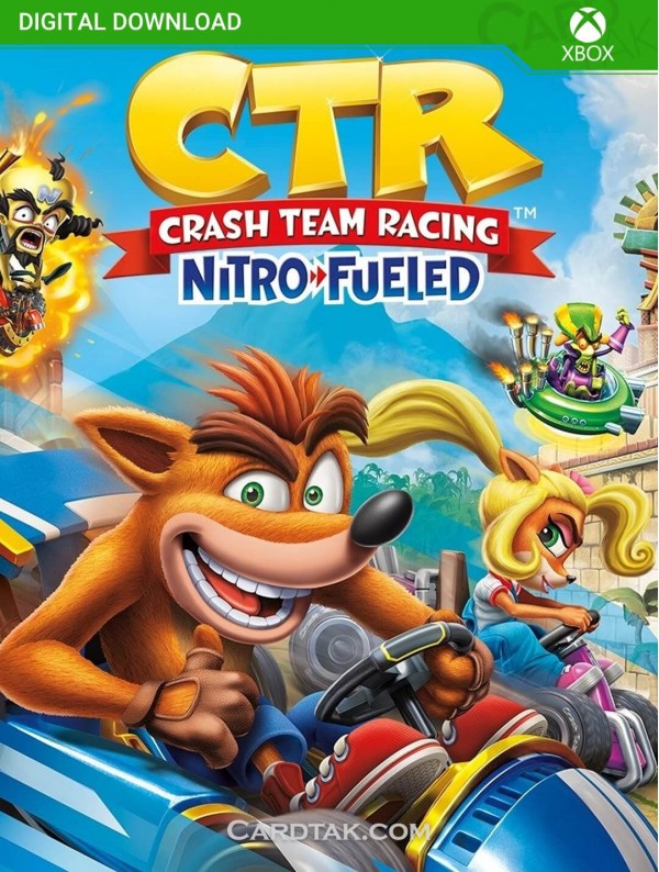 بازی Crash Team Racing Nitro-Fueled ظرفیت هوم