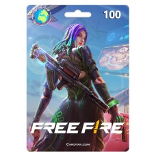 کارت 100 Diamond فری فایر (Global)