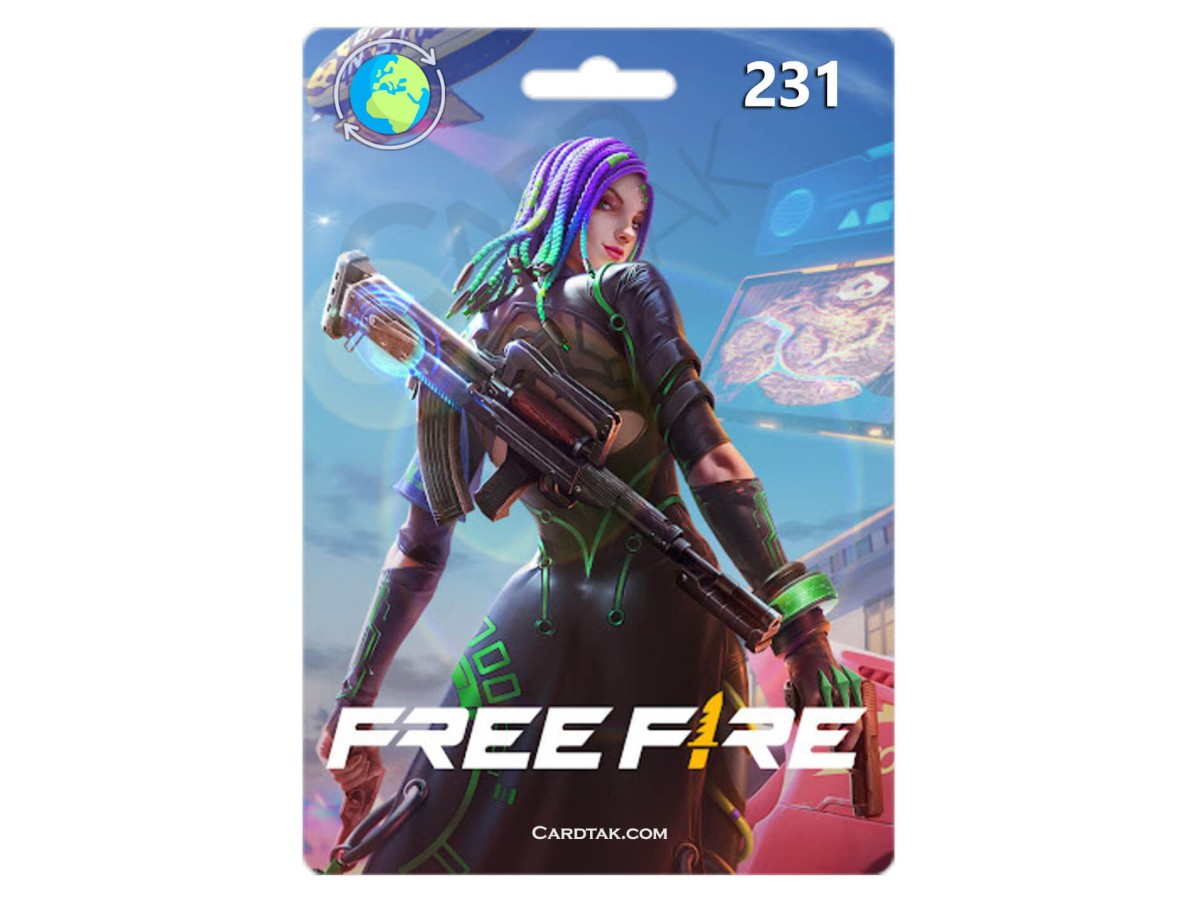 کارت 231 Diamond فری فایر (Global)