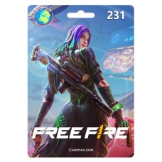 کارت 231 Diamond فری فایر (Global)