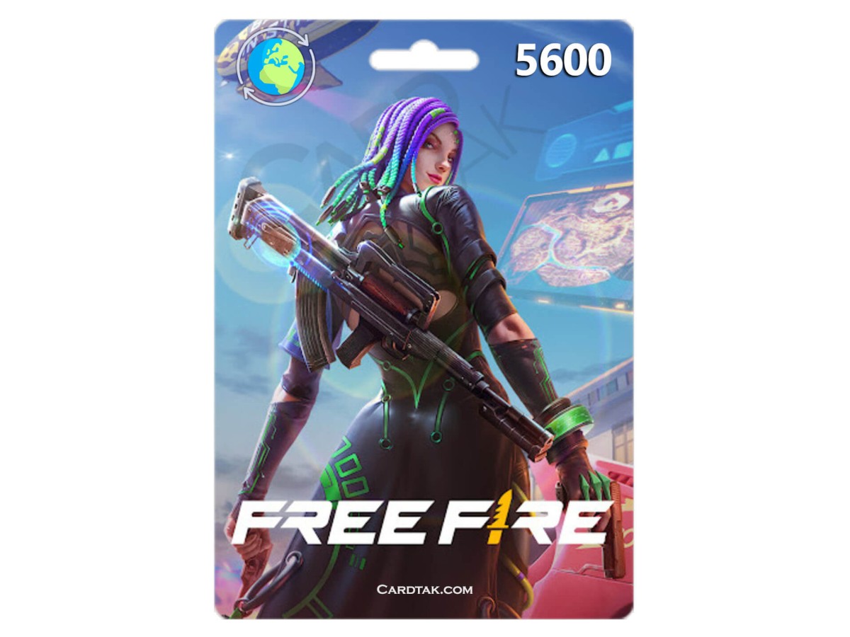 کارت 5600 Diamond فری فایر (Global)