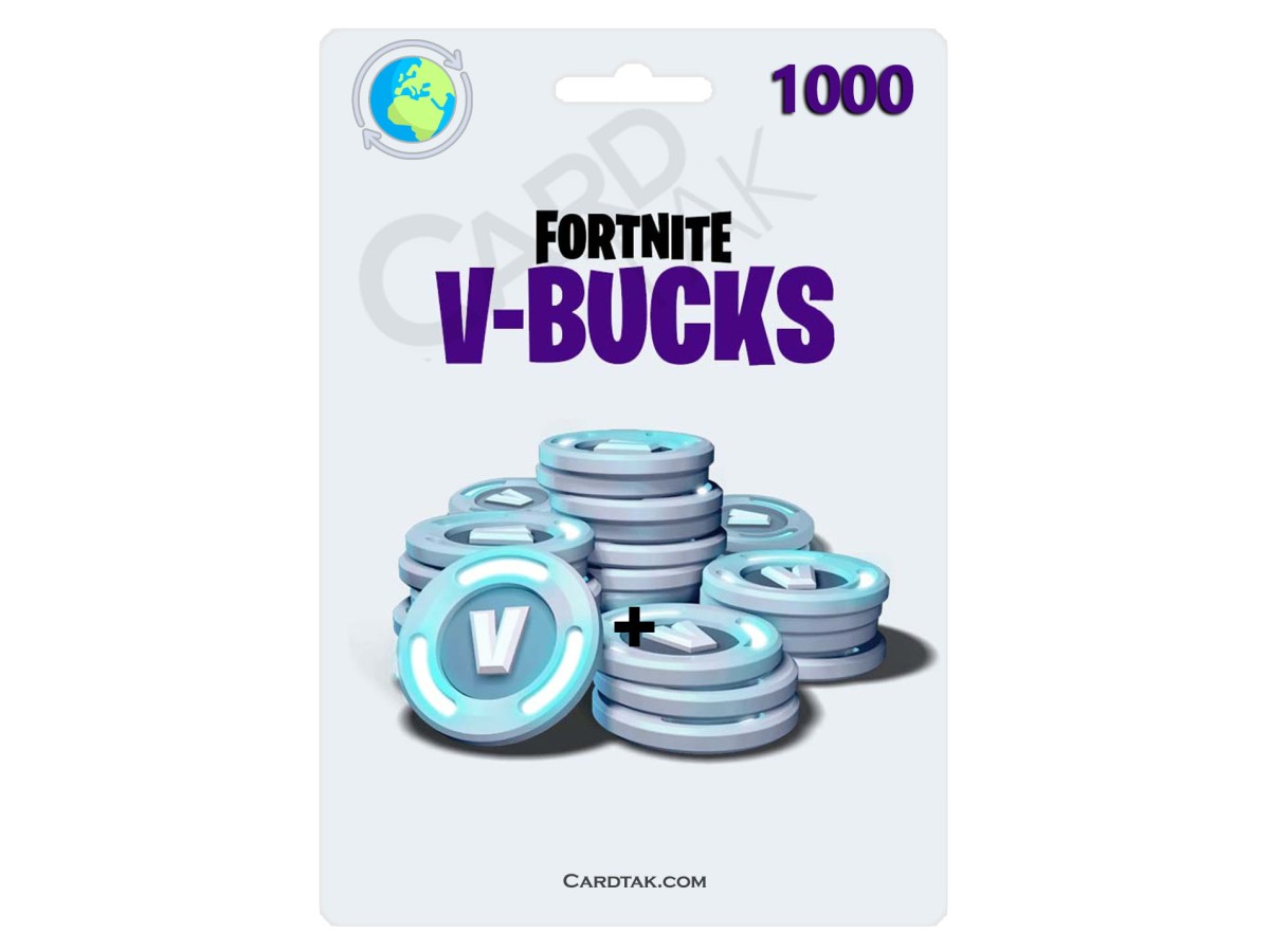 کارت فورتنایت 1000 ویباکس (PC/Global)
