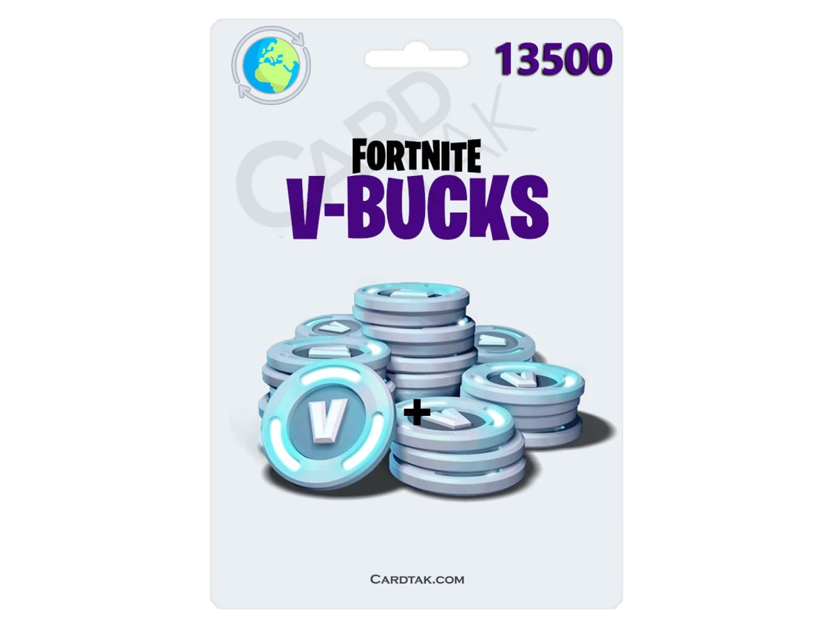 کارت فورتنایت 13500 ویباکس (PC/Global)