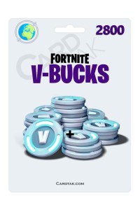 کارت فورتنایت 2800 ویباکس (PC/Global)