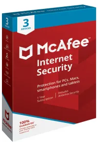 لایسنس مک آفی اینترنت سکیوریتی (1کاربره 1 ساله)