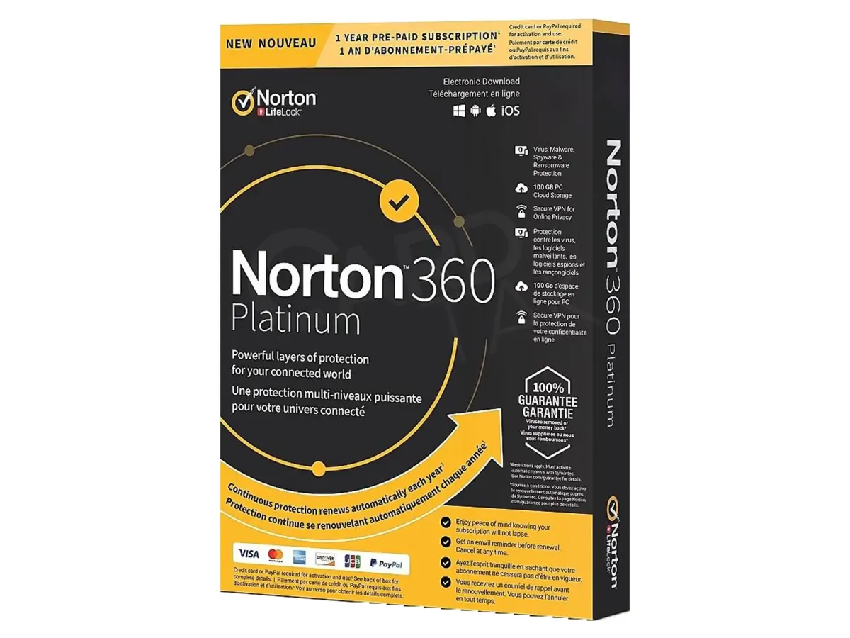 لایسنس نورتون 360 پریمیوم (1کاربره 1 ساله)