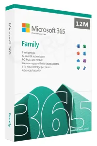 لایسنس آفیس 365 فمیلی 12 ماهه