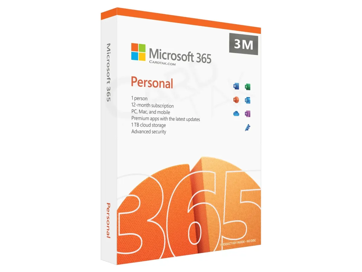 لایسنس آفیس 365 پرسونال 3 ماهه