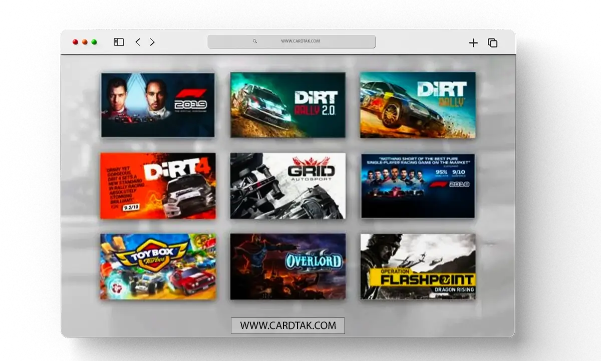 بهترین کد بازی های Codemasters