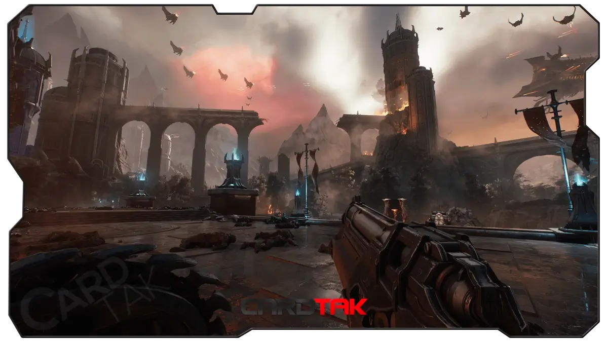 گرافیک بازی Doom The Dark Age نسل نهم ایکس باکس