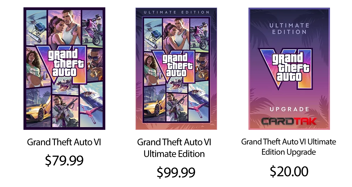 قیمت بازی GTA VI در XBOX