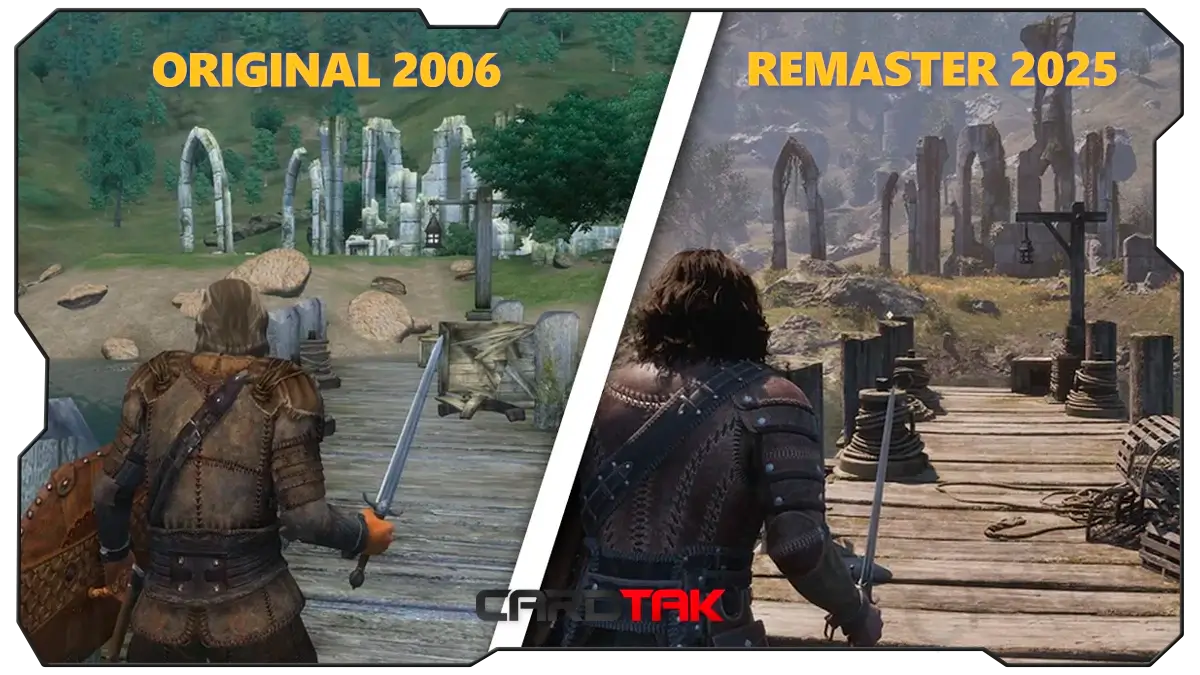 مقایسه نسخه 2006 و 2025 بازی The Elder Scrolls IV Oblivion ایکس باکس