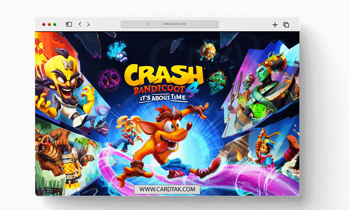 بازی ایکس باکس Crash Bandicoot 4 It's About Time